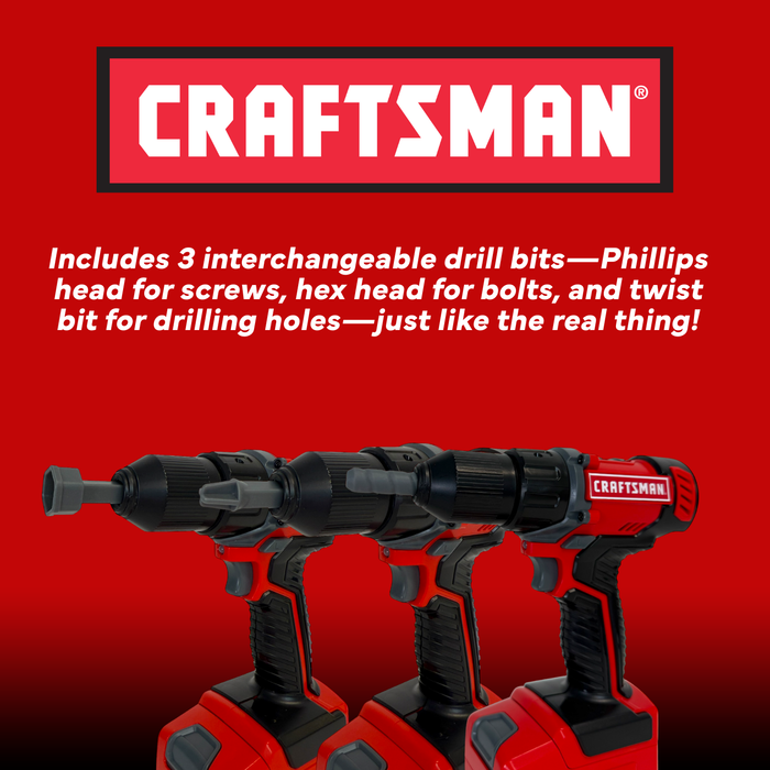 Red Toolbox -Craftsman Battery Operated Power Drill