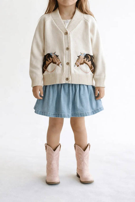 Bridle Up Pony Cardigan