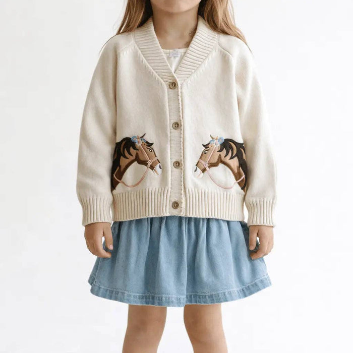 Bridle Up Pony Cardigan