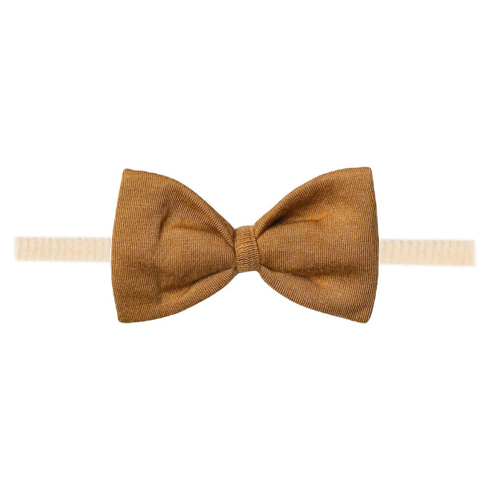 Bowtie Baby Bow - Camel