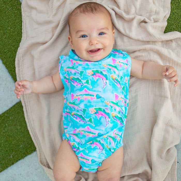 Fish Bubble Romper