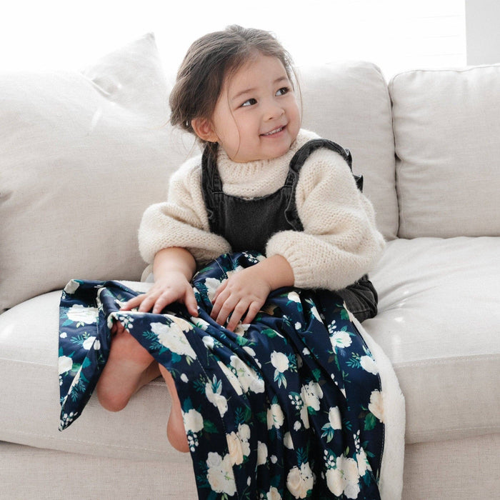 SATIN BACK RECEIVING BLANKETS