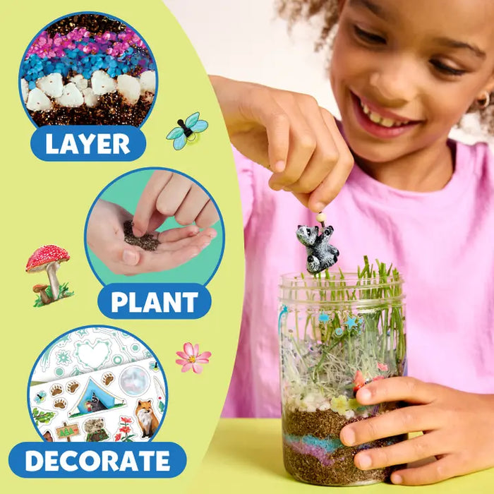 Grow N' Glow Terrarium DIY Craft Kit