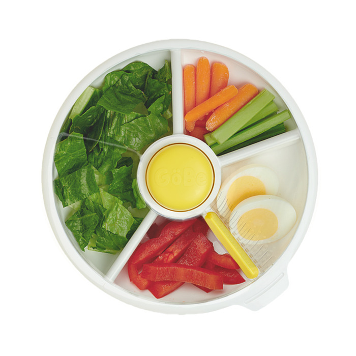 GoBe Kids Large Snack Spinner Slide, Travel Snack Box - Nature Baby Outfitter