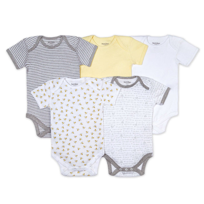 Set of 5 Short Sleeve Bodysuits