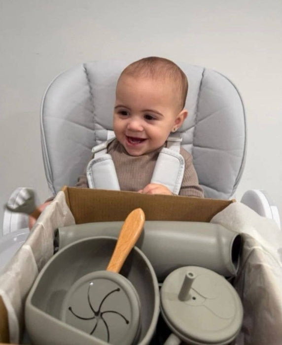 OLIVE FEEDING SET