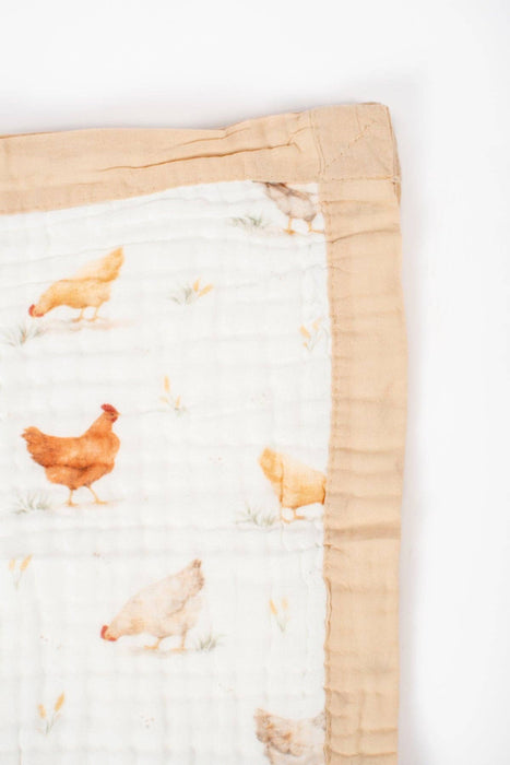 Classic Chicken Cotton Kid Blanket