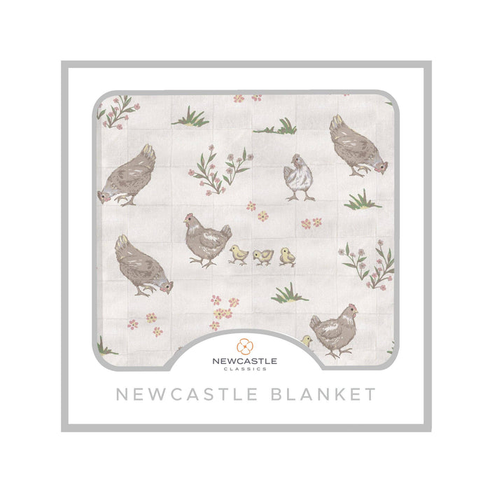 Farm Chickens Newcastle Blanket
