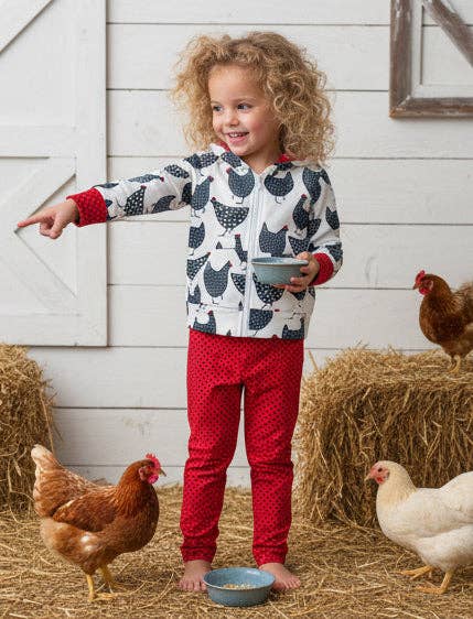 Count your Chickens Zipper Hoodie