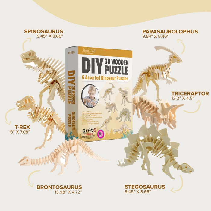 3D Wooden Puzzle Bundle