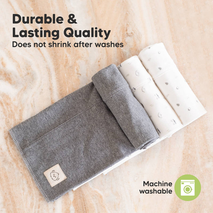 Neutrals 6-Pack Shea Burp Cloths