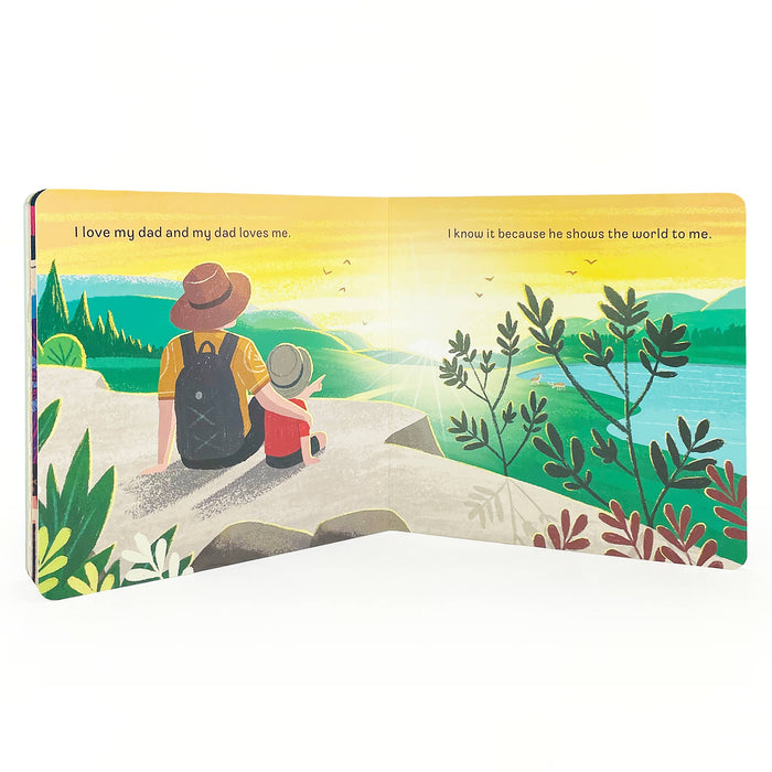 My Dad Loves Me Board Book