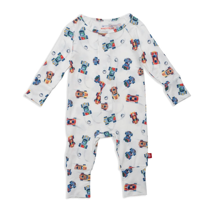 Formula Fun Modal Magnetic Grow with Me Convertible Romper/Sleeper