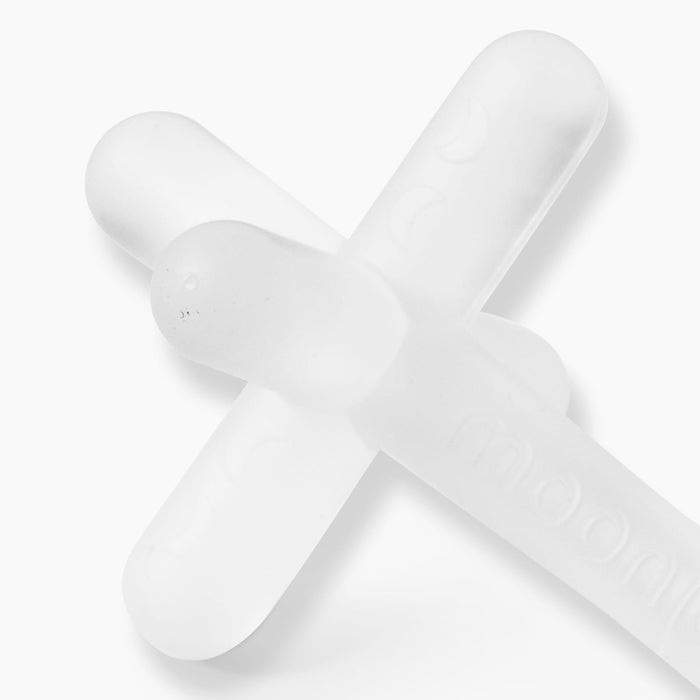 Moonjax® Baby Teether, Original Clear Silicone