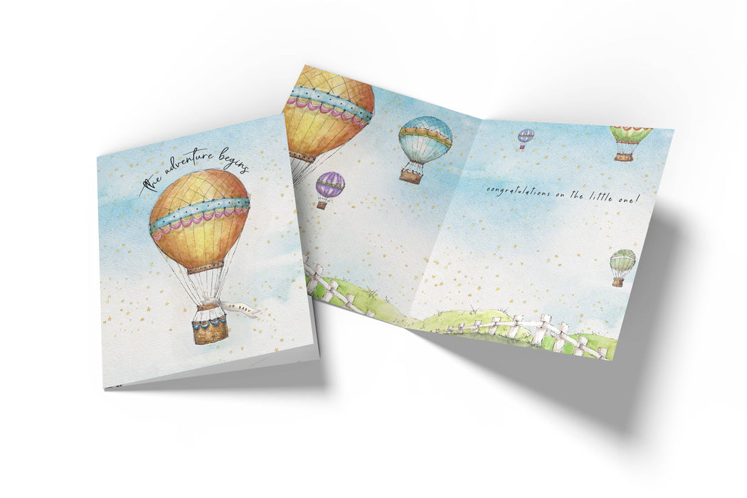 New Adventure | New Baby | Expecting Card
