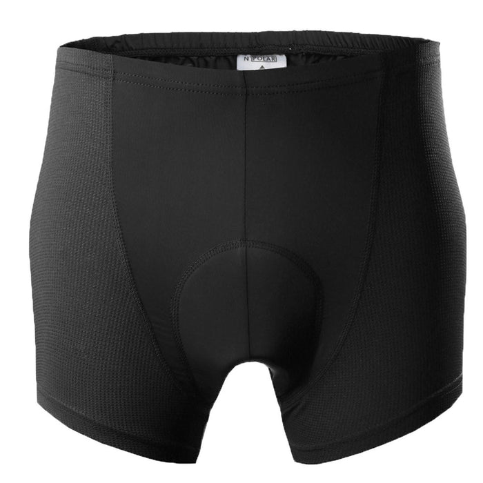Men\'s Cycling Underwear Shorts 3D Padded Bike Underwear Shorts Breathable Moisture Absorbing Quick Dry