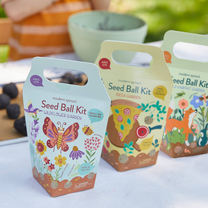 DIY Seed Ball Kit: Wild Habitat Garden