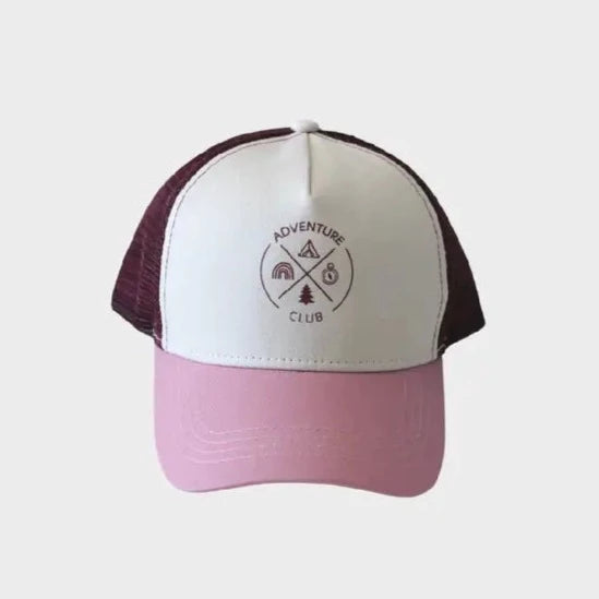Pink Explorer Trucker Hat