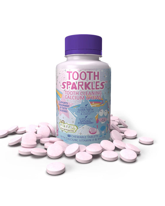 Jack N' Jill Tooth Sparkles, 60 Tablets