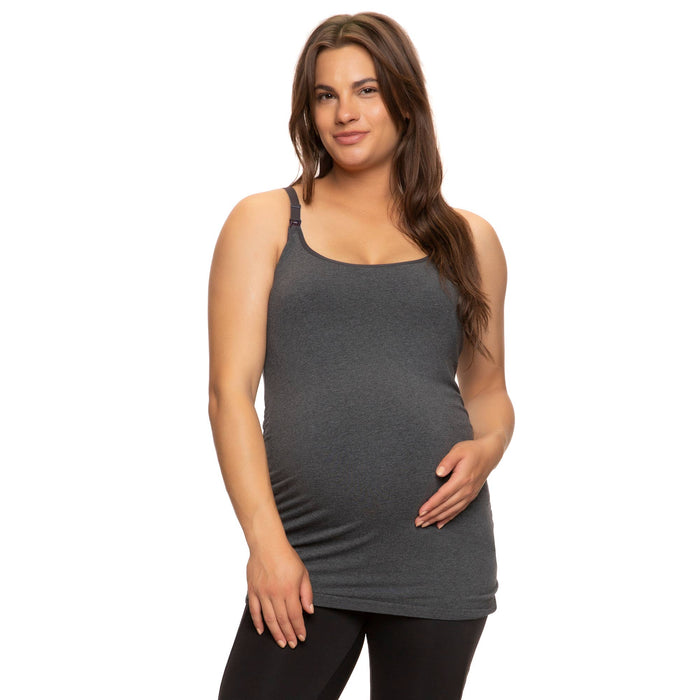 Cotton Modal Maternity Cami with Nursing Clips