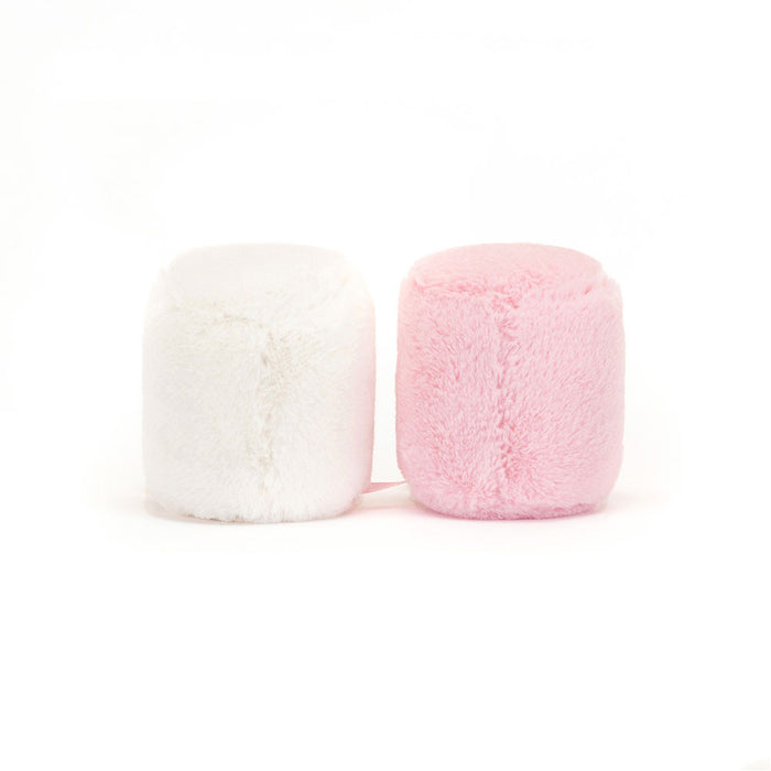 Jellycat Amuseables Pink and White Marshmallows * LIMIT 2