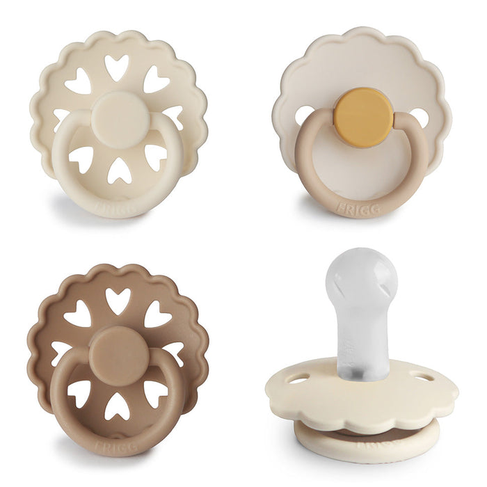 FRIGG Silicone Pacifier 4-Pack - Nature Baby Outfitter