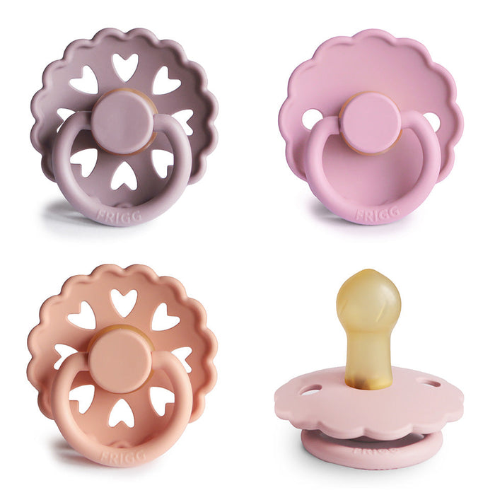 FRIGG Natural Rubber Pacifier 4-Pack - Nature Baby Outfitter