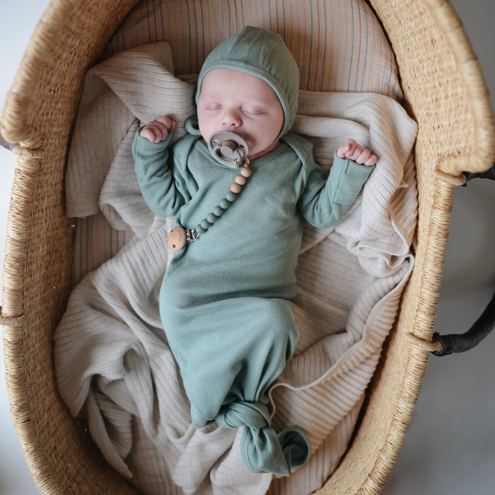 FRIGG Rope Natural Rubber Pacifier 2-Pack - Nature Baby Outfitter