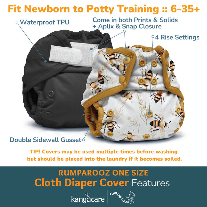 Rumparooz One Size Cloth Diaper Covers - Sweet