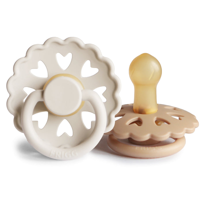 FRIGG Andersen Fairytale Natural Rubber Pacifier 2-Pack - Nature Baby Outfitter