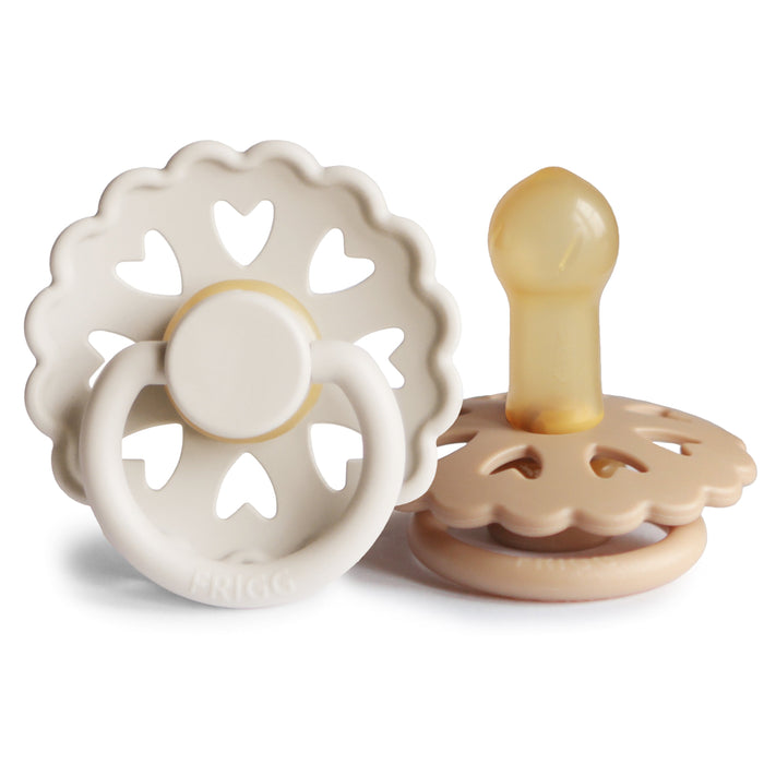 FRIGG Andersen Fairytale Natural Rubber Pacifier 2-Pack - Nature Baby Outfitter