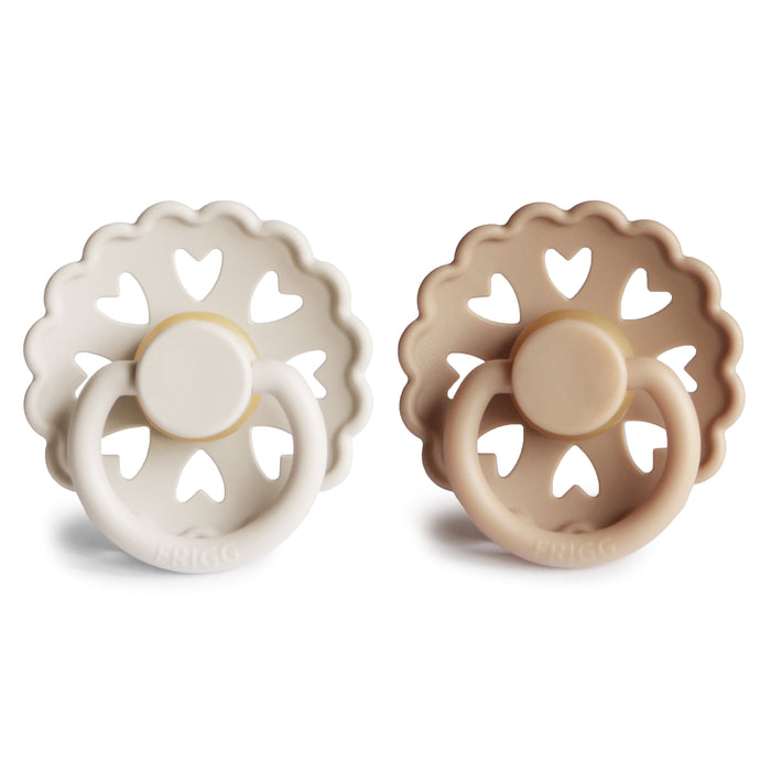FRIGG Andersen Fairytale Natural Rubber Pacifier 2-Pack - Nature Baby Outfitter