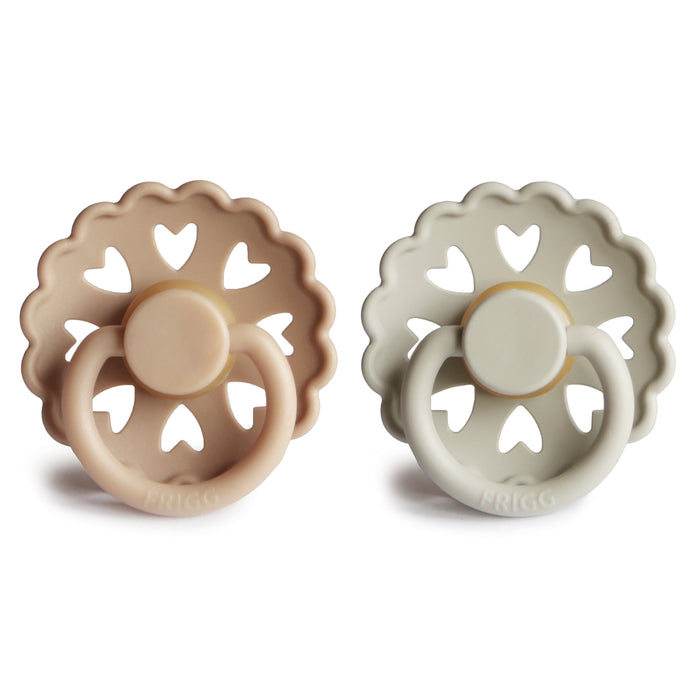 FRIGG Andersen Fairytale Natural Rubber Pacifier 2-Pack - Nature Baby Outfitter