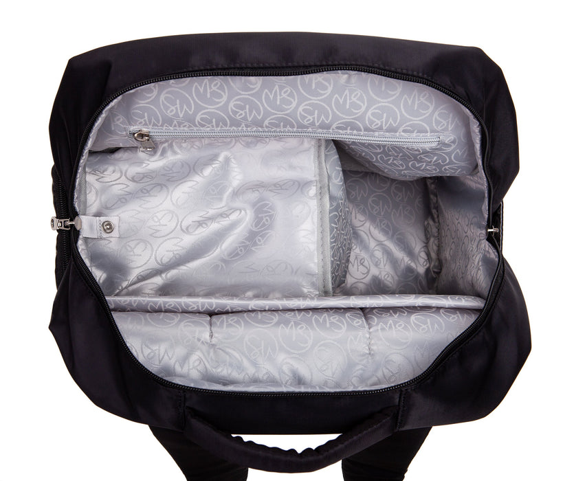 Sarah Wells Kelly Breast Pump Backpack & Tote  – Insulated Pocket, Laptop Sleeve & Easy-Clean Interior – Fits All Pumps for Moms