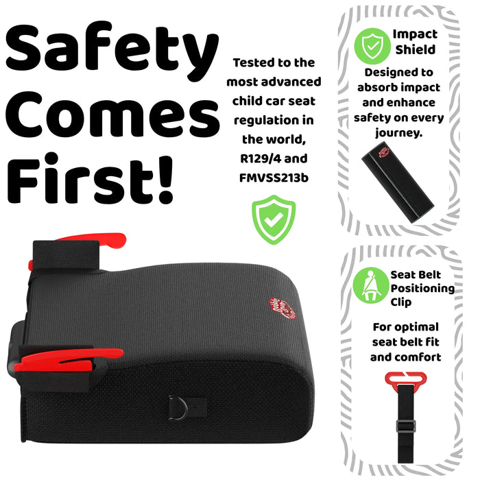 BubbleBum Teleport Backless Booster Car Seat - Nature Baby Outfitter