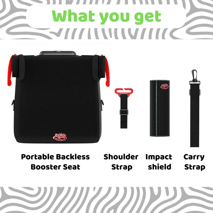 BubbleBum Teleport Backless Booster Car Seat - Nature Baby Outfitter