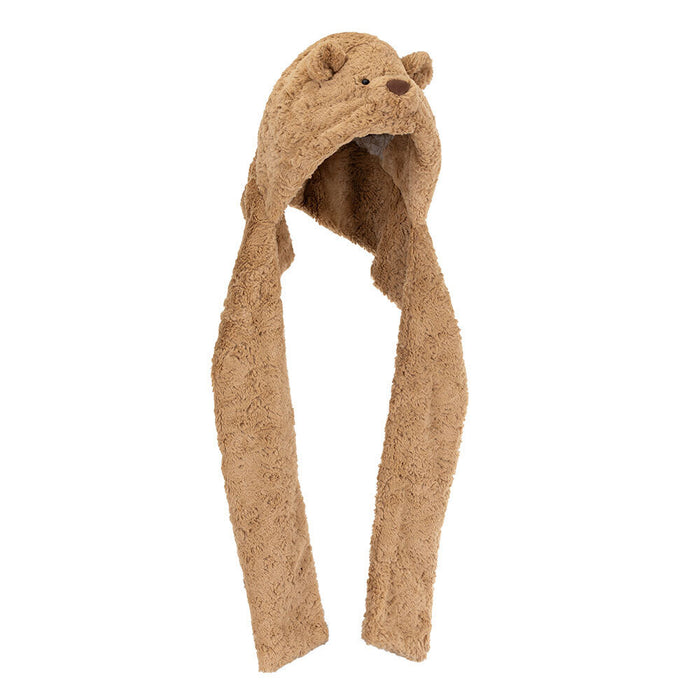 Jellycat Bartholomew Bear Bundlesnug Hat *Limit One