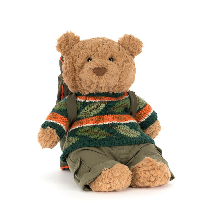 Jellycat Bartholomew Bear Hiking Outfit * LIMIT 1