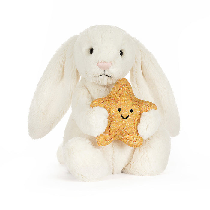 Jellycat Cream Bunny with Star * LIMIT 1