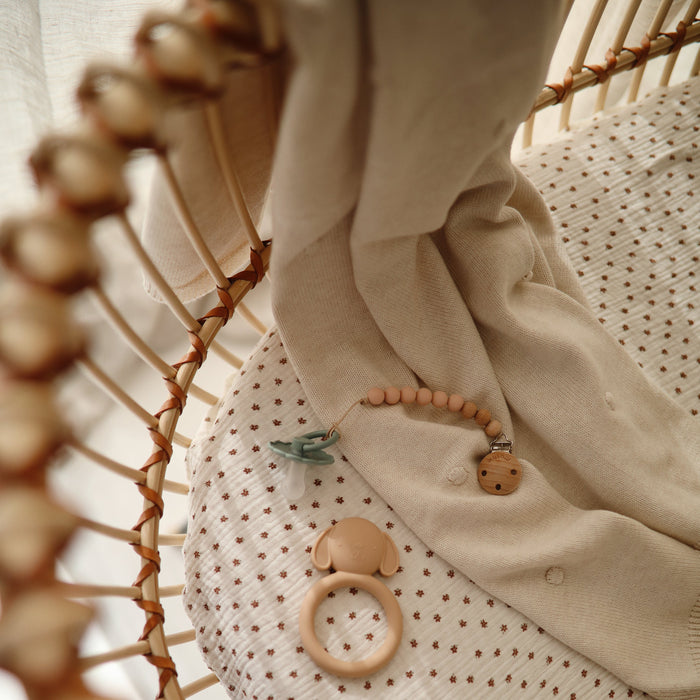 Extra Soft Bassinet Muslin Crib Sheet - Nature Baby Outfitter