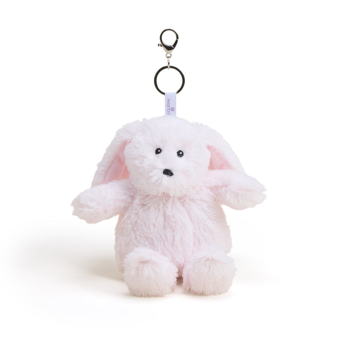 Warmies Pink Bunny Bag Charm