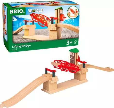 Brio World - Lifting Bridge - Toy Train Accessory