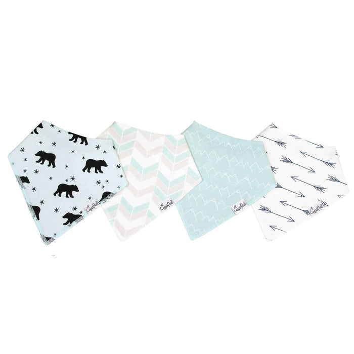 Archer Bandana Bib Set of 4
