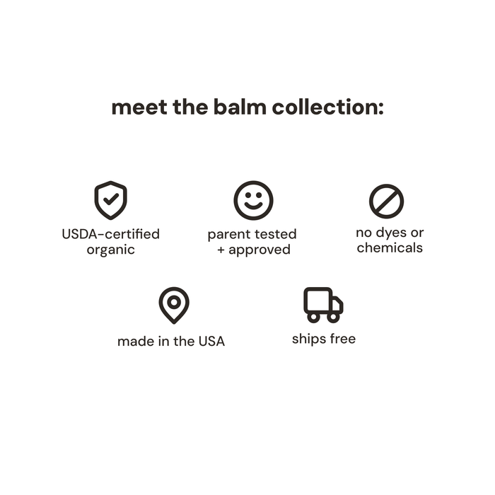oogiebear 4-pack balm collection - Nature Baby Outfitter