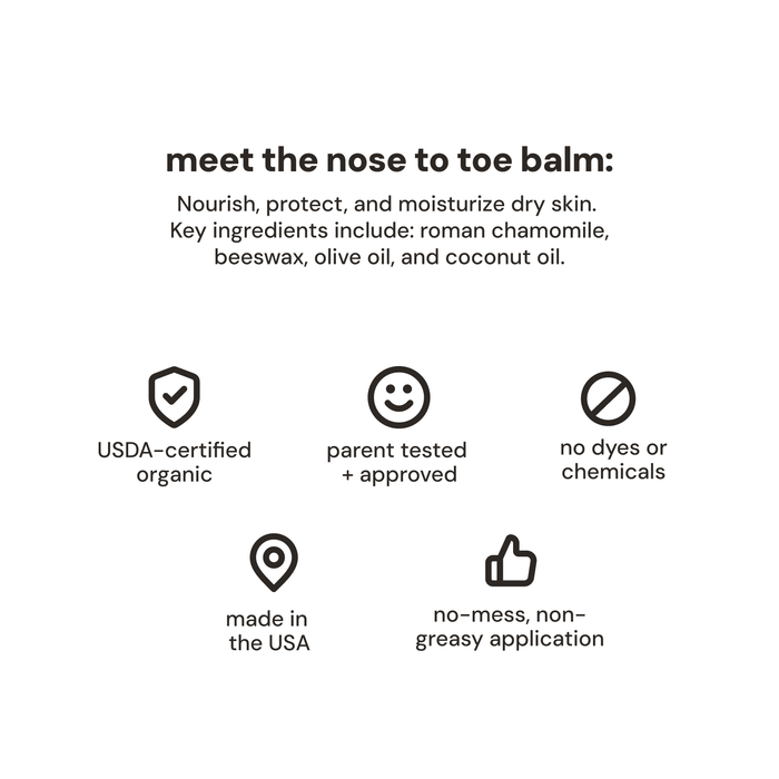 oogiebear nose to toe™ balm - Nature Baby Outfitter