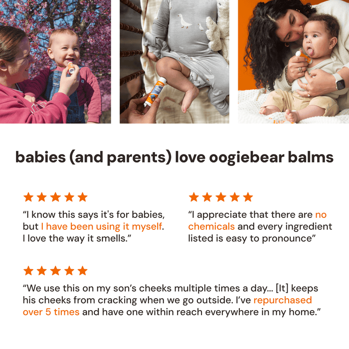 oogiebear 4-pack balm collection - Nature Baby Outfitter