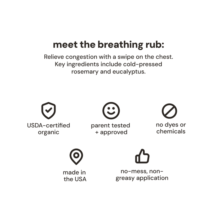 oogiebear breathing rub - Nature Baby Outfitter