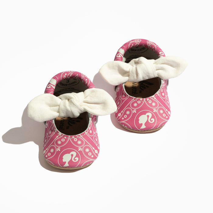 Barbie™ Paisley Knotted Bow Baby Shoe