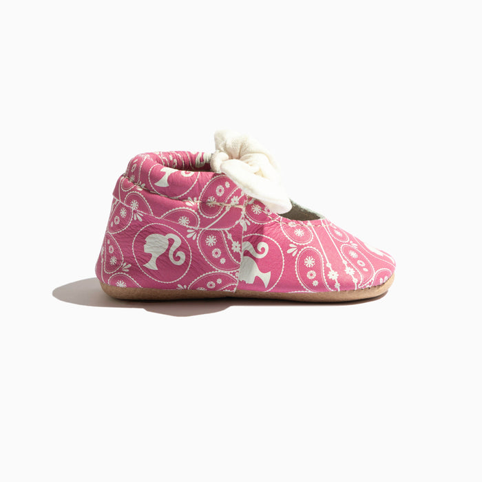 Barbie™ Paisley Knotted Bow Baby Shoe