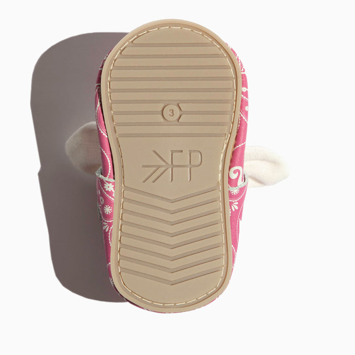 Barbie™ Paisley Knotted Bow Baby Shoe